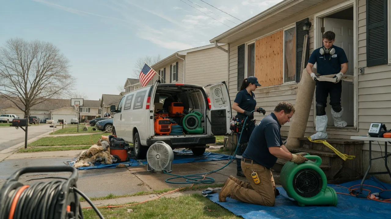 Water Damage Restoration in Allenwood, NJ near me
